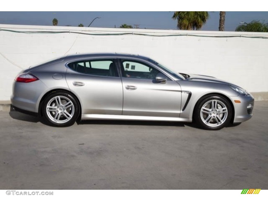 2010 Panamera S - Platinum Silver Metallic / Black photo #9