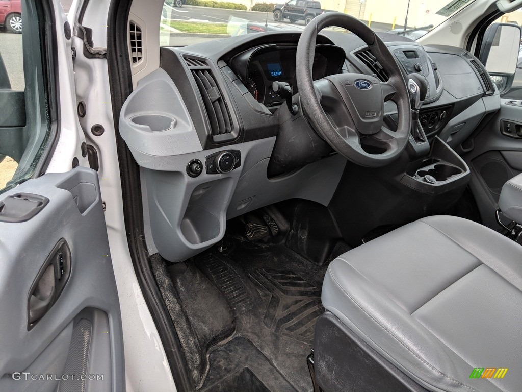2017 Ford Transit Van 150 LR Regular Pewter Dashboard Photo #124980648