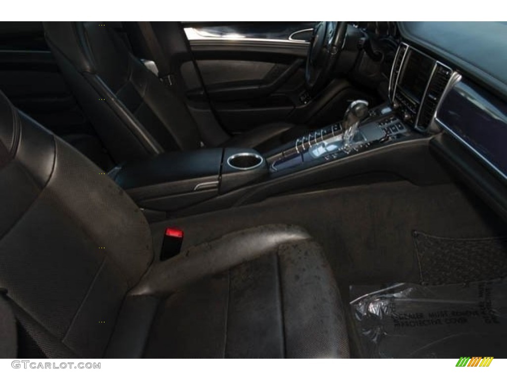 2010 Panamera S - Platinum Silver Metallic / Black photo #26