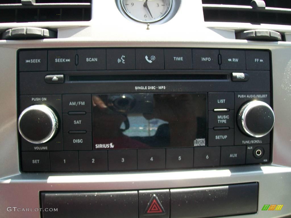 2008 Sebring LX Sedan - Brilliant Black Crystal Pearl / Dark Slate Gray/Light Slate Gray photo #14
