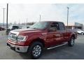 2014 Ruby Red Ford F150 XLT SuperCab 4x4  photo #6