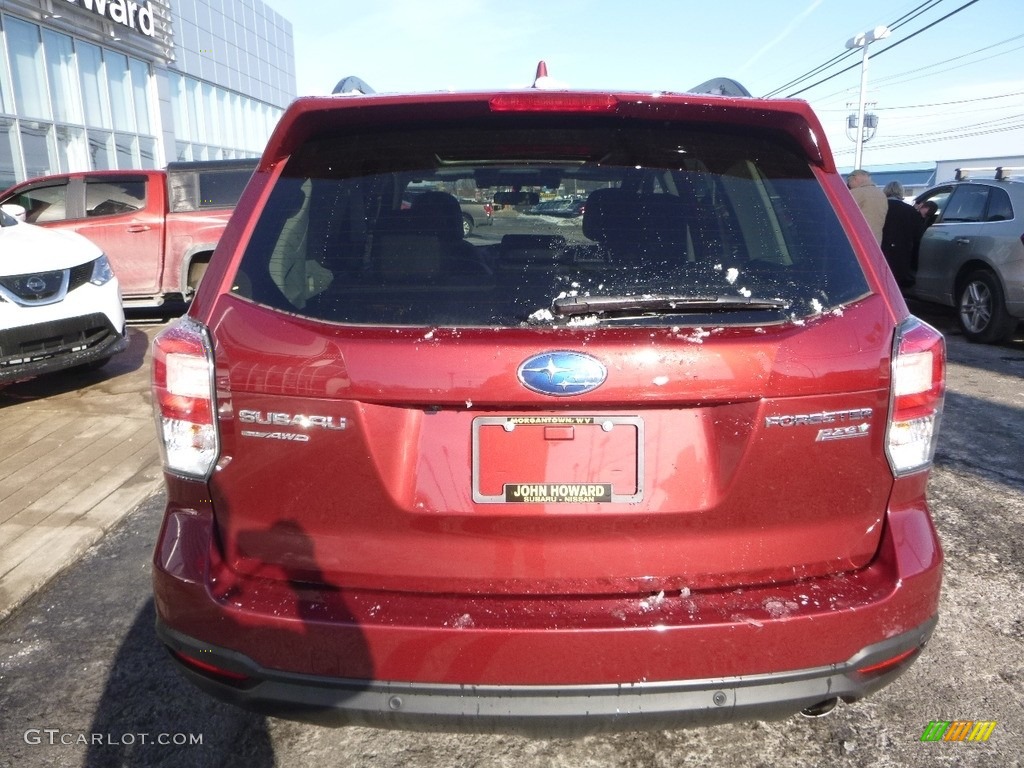 2017 Forester 2.5i Touring - Venetian Red Pearl / Black photo #5