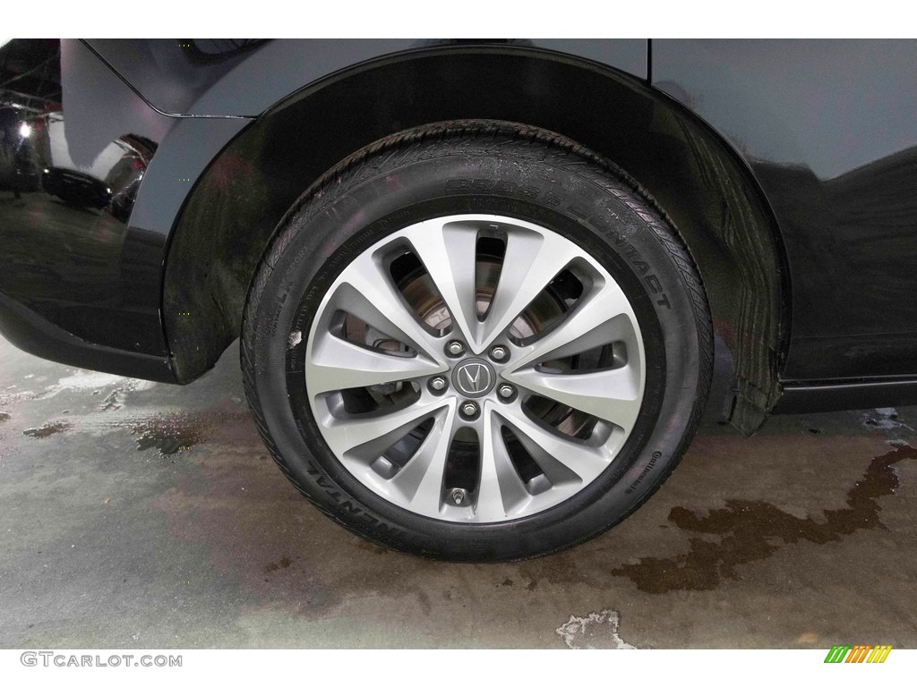 2016 MDX SH-AWD Technology - Crystal Black Pearl / Ebony photo #14