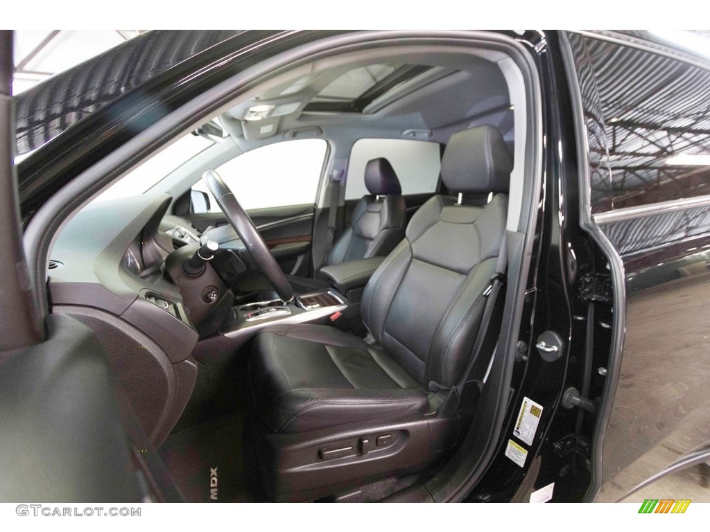 2016 MDX SH-AWD Technology - Crystal Black Pearl / Ebony photo #17