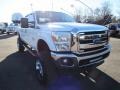 Oxford White - F250 Super Duty XLT Crew Cab 4x4 Photo No. 7