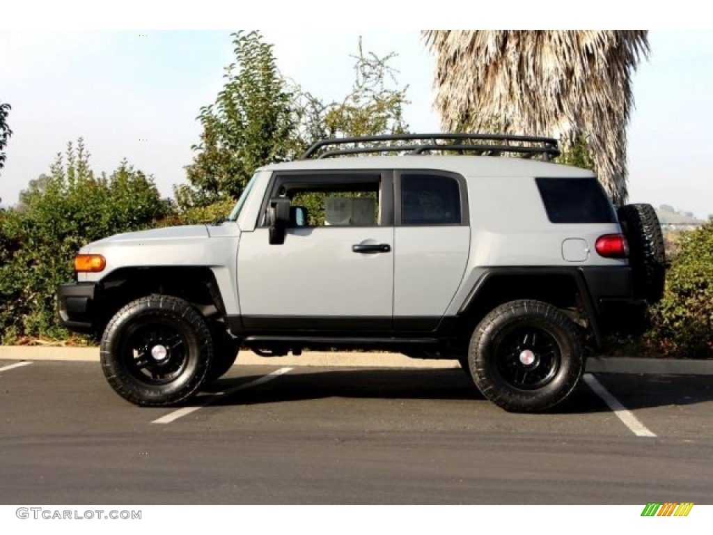 2013 FJ Cruiser 4WD - Trail Teams Cement Gray / Dark Charcoal photo #10