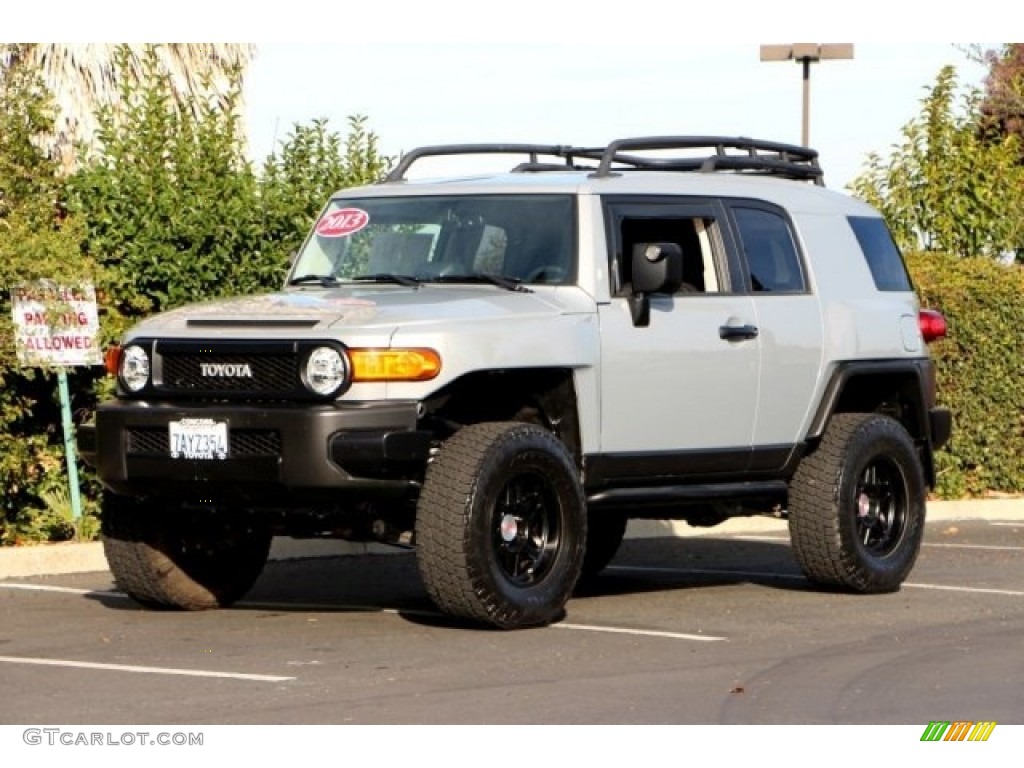 2013 FJ Cruiser 4WD - Trail Teams Cement Gray / Dark Charcoal photo #12