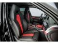 2018 BMW X5 M Black/Mugello Red Interior Front Seat Photo