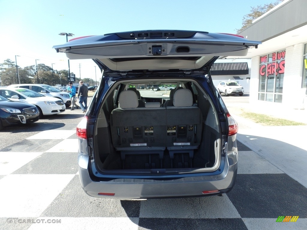 2017 Sienna L - Shoreline Blue Pearl / Ash photo #5
