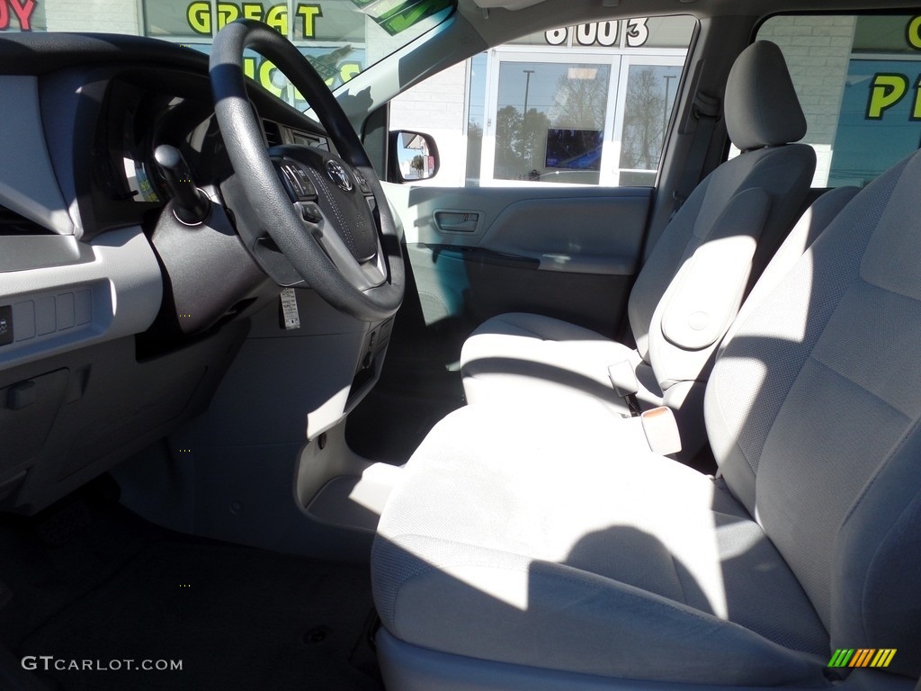 2017 Sienna L - Shoreline Blue Pearl / Ash photo #11