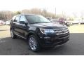 2018 Shadow Black Ford Explorer XLT 4WD  photo #1