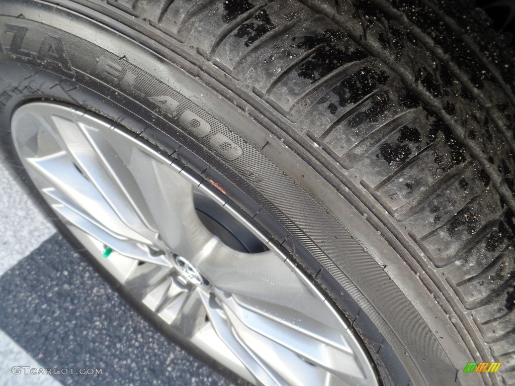 2017 Camry SE - Blizzard White Pearl / Black photo #8