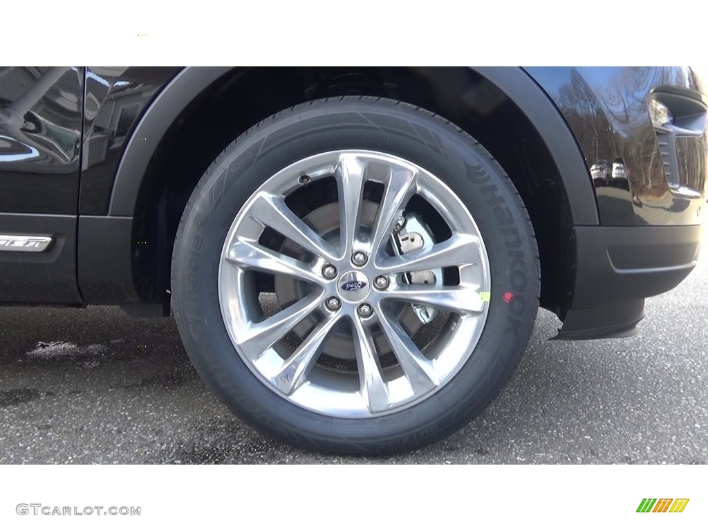 2018 Explorer XLT 4WD - Shadow Black / Ebony Black photo #27