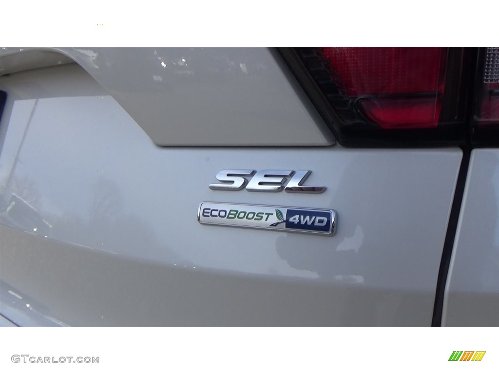 2018 Escape SEL 4WD - White Platinum / Charcoal Black photo #9