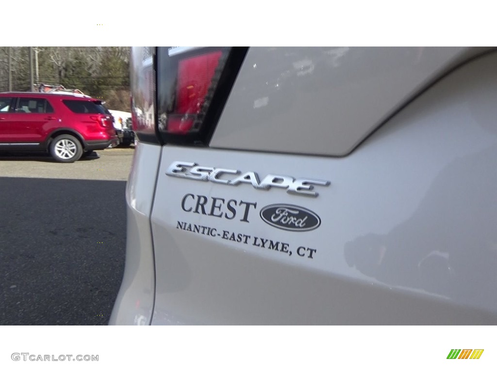 2018 Escape SEL 4WD - White Platinum / Charcoal Black photo #10