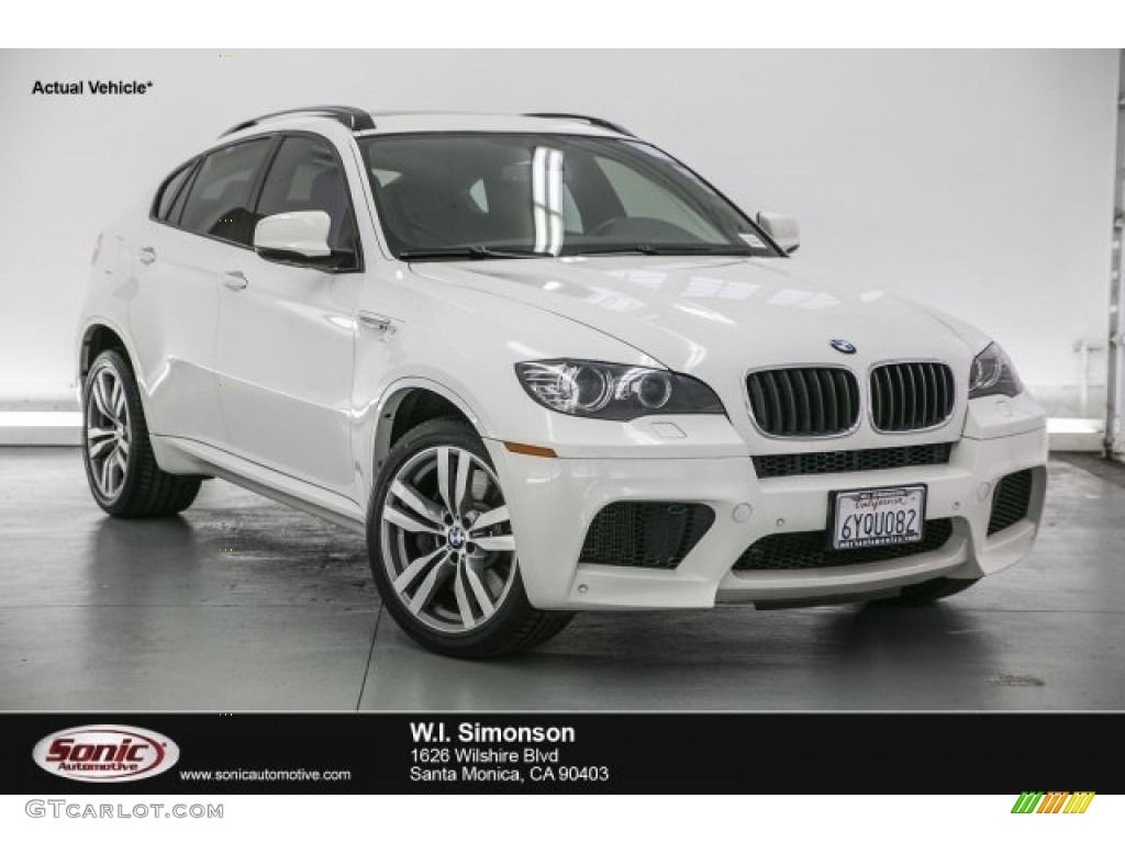 2010 X6 M  - Alpine White / Black photo #1