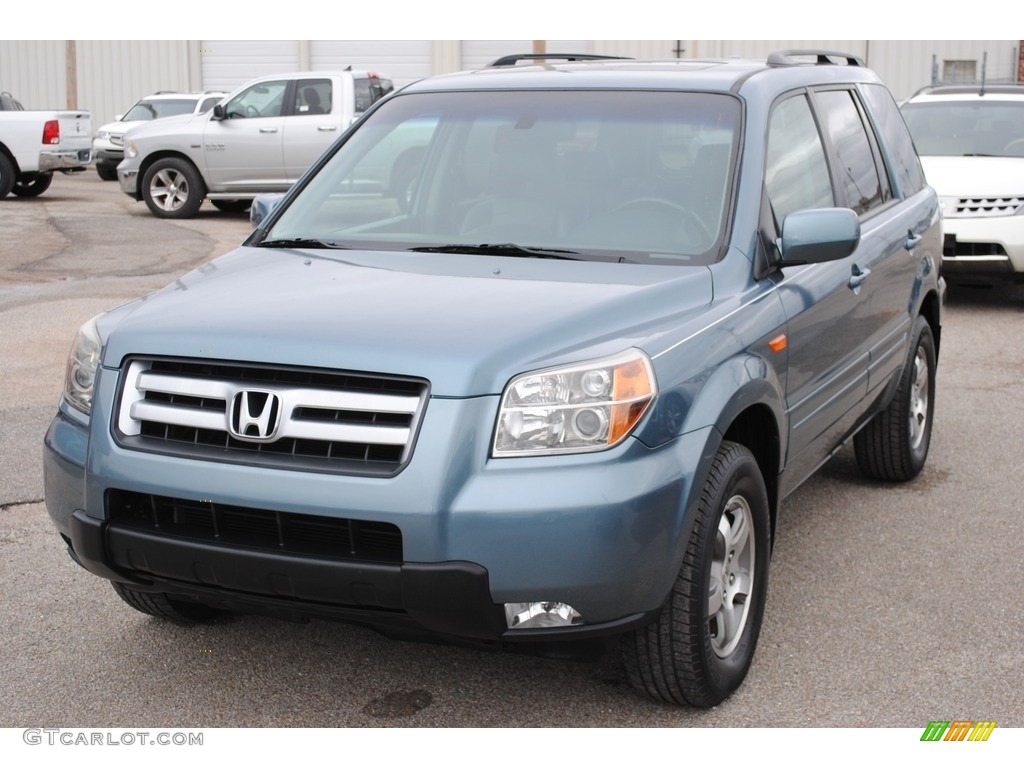 2006 Pilot EX-L - Steel Blue Metallic / Gray photo #1