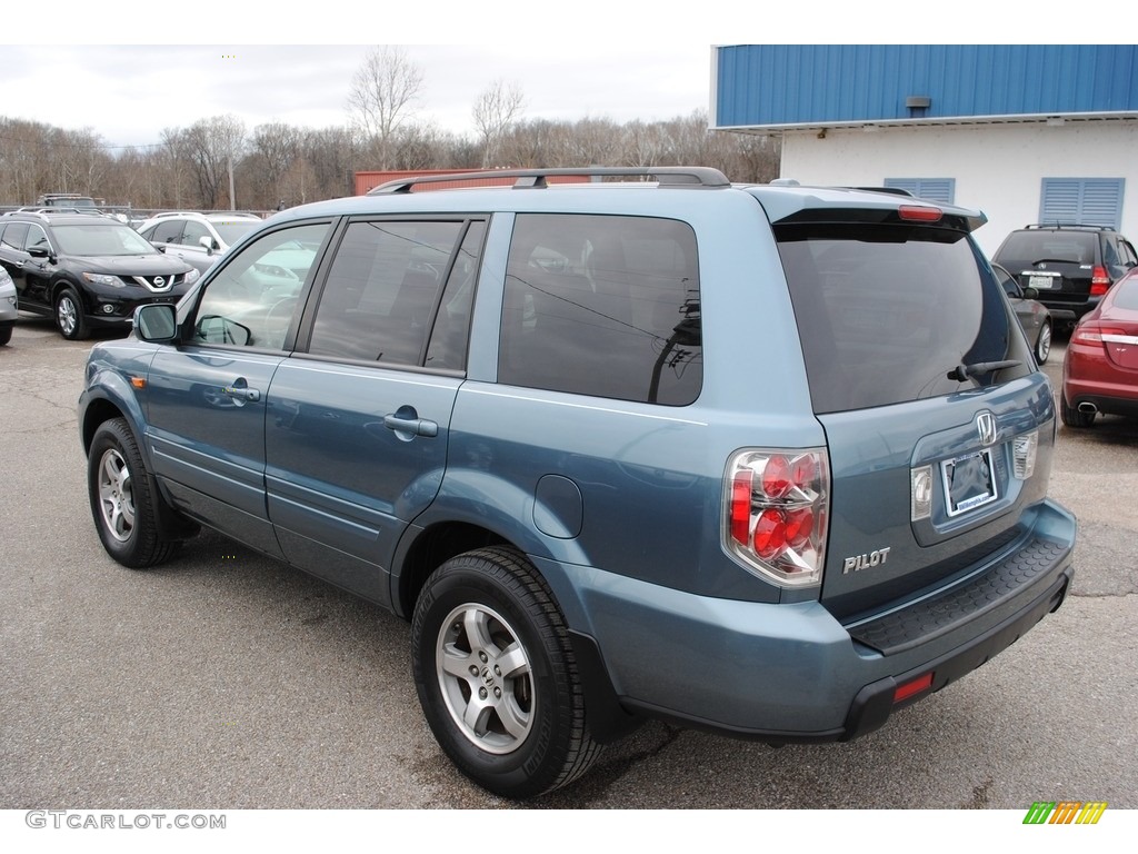 2006 Pilot EX-L - Steel Blue Metallic / Gray photo #3