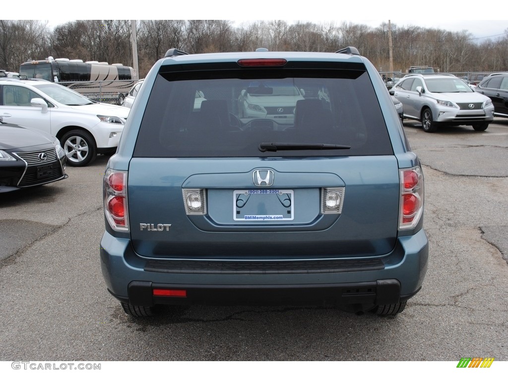 2006 Pilot EX-L - Steel Blue Metallic / Gray photo #4