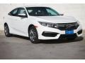 2018 Taffeta White Honda Civic LX Sedan  photo #1