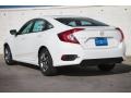 2018 Taffeta White Honda Civic LX Sedan  photo #2