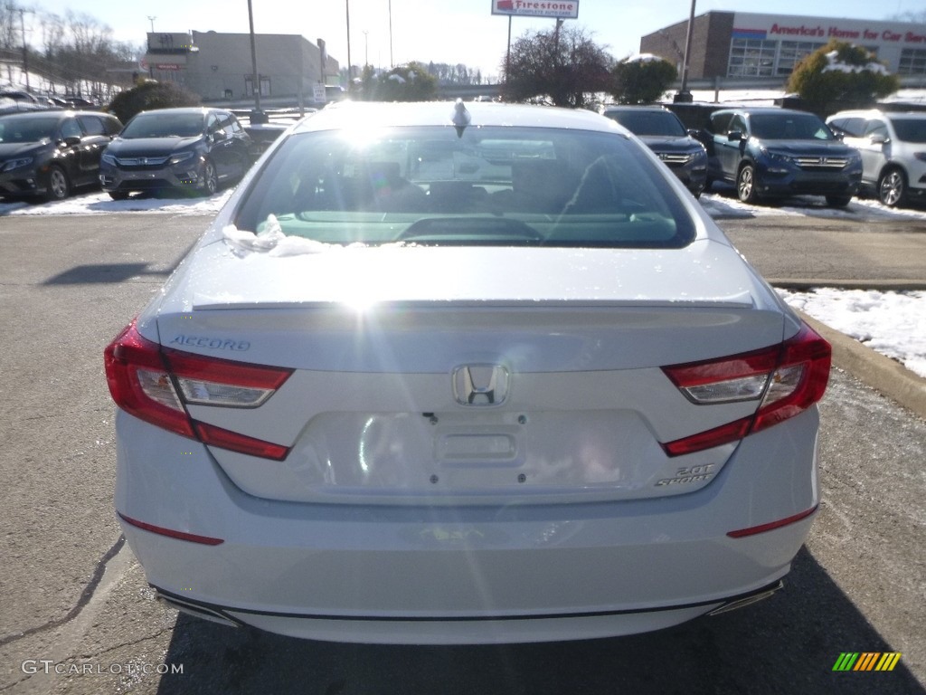 2018 Accord Sport Sedan - Platinum White Pearl / Black photo #3