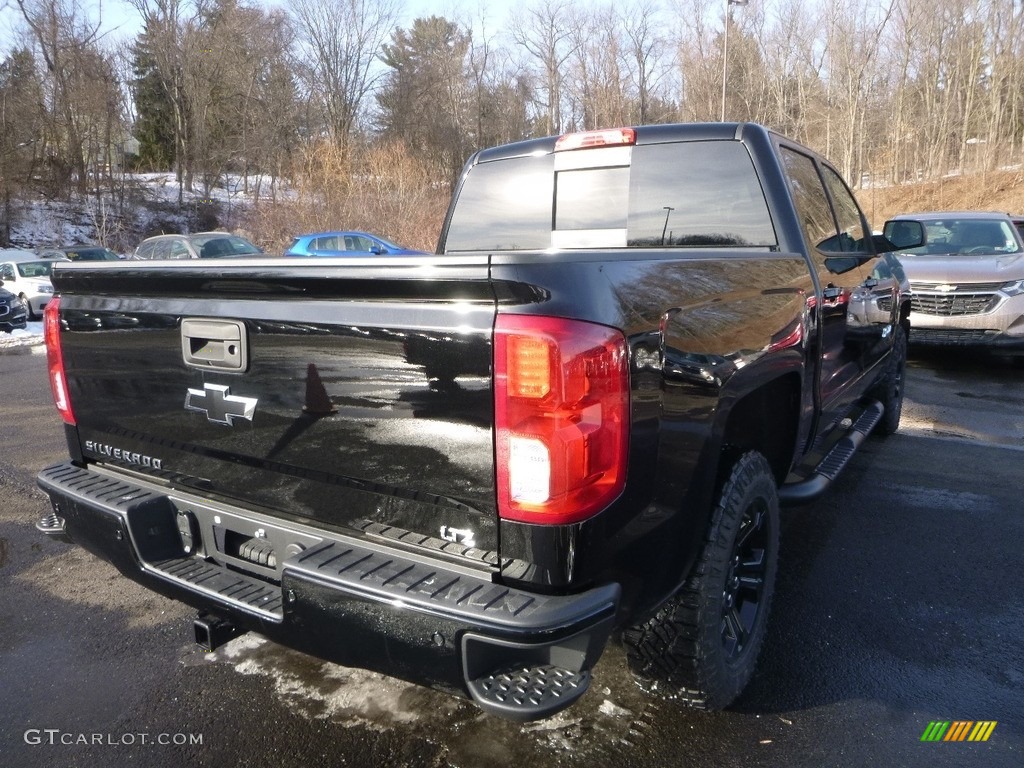 2018 Silverado 1500 LTZ Crew Cab 4x4 - Black / Jet Black photo #5