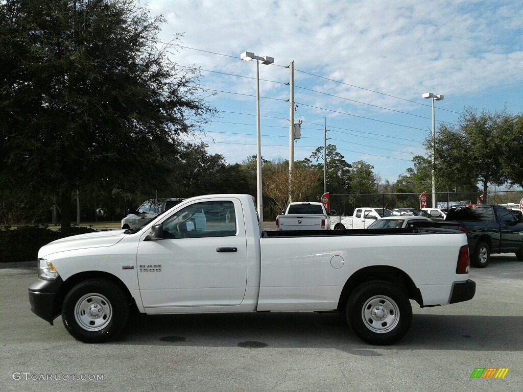 2018 1500 Tradesman Regular Cab - Bright White / Black/Diesel Gray photo #2