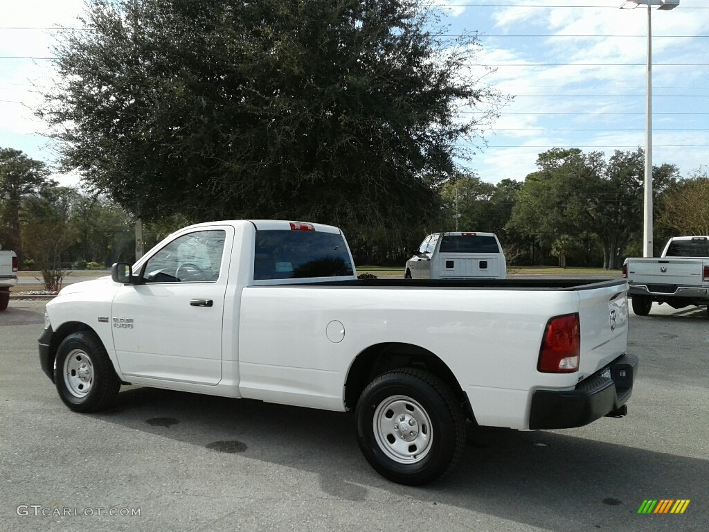 2018 1500 Tradesman Regular Cab - Bright White / Black/Diesel Gray photo #3