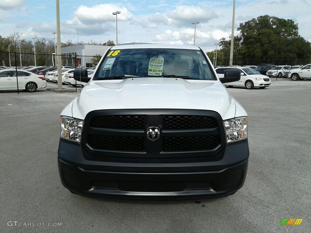 2018 1500 Tradesman Regular Cab - Bright White / Black/Diesel Gray photo #8