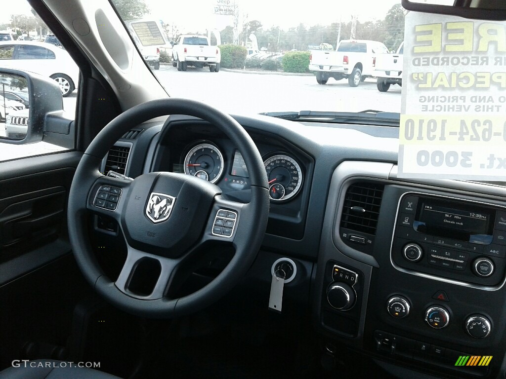 2018 1500 Tradesman Regular Cab - Bright White / Black/Diesel Gray photo #13