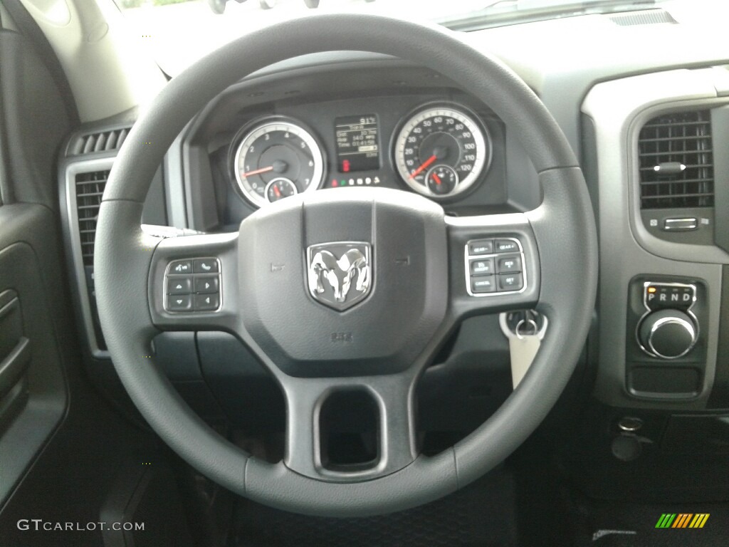 2018 1500 Tradesman Regular Cab - Bright White / Black/Diesel Gray photo #14