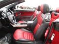 Ebony/Pimento 2017 Land Rover Range Rover Evoque Convertible HSE Dynamic Interior Color