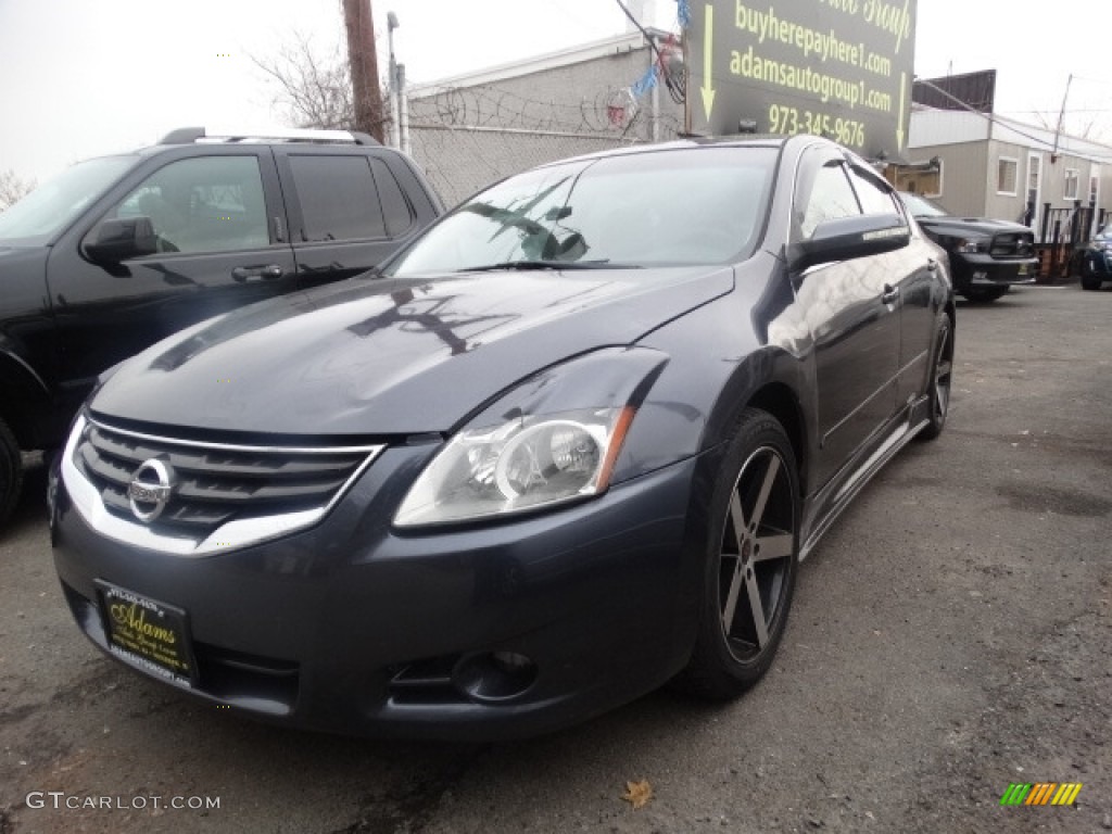 2010 Altima 2.5 S - Ocean Gray / Charcoal photo #3