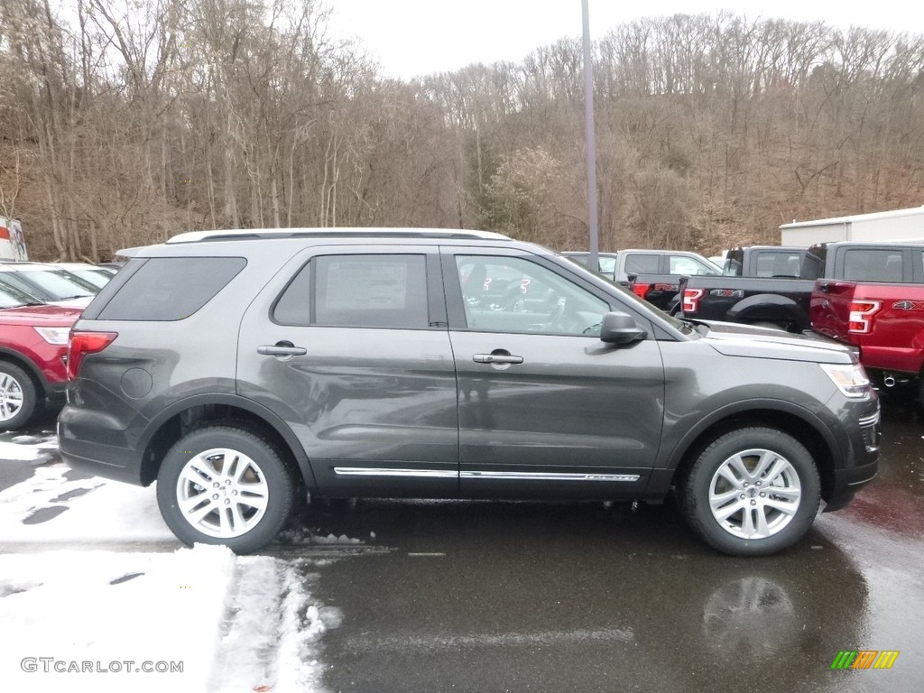 2018 Explorer XLT 4WD - Magnetic Metallic / Ebony Black photo #1