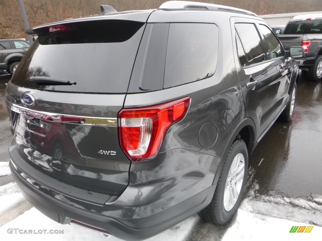 2018 Explorer XLT 4WD - Magnetic Metallic / Ebony Black photo #2
