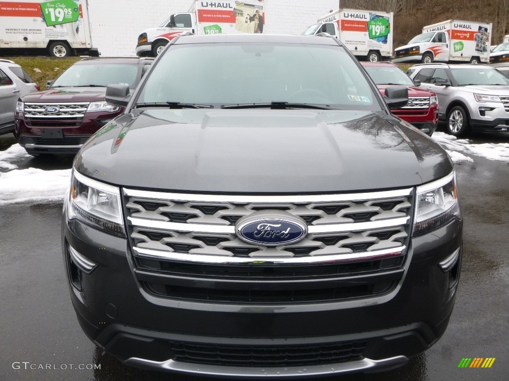 2018 Explorer XLT 4WD - Magnetic Metallic / Ebony Black photo #4