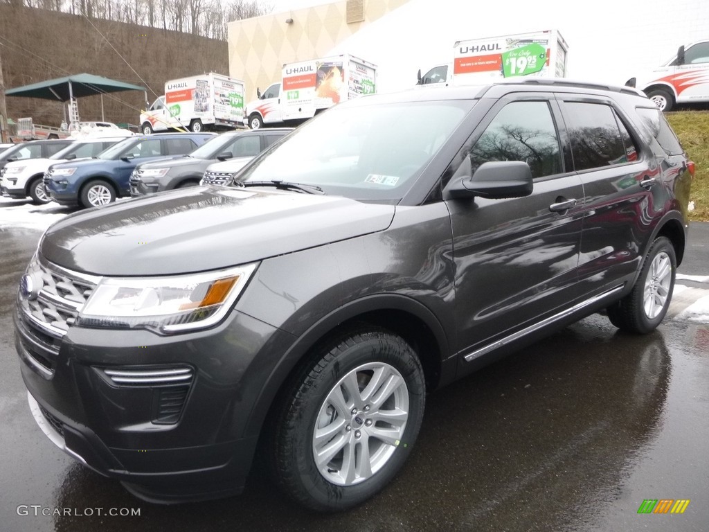 2018 Explorer XLT 4WD - Magnetic Metallic / Ebony Black photo #5
