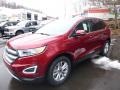 2018 Ruby Red Ford Edge SEL AWD  photo #5