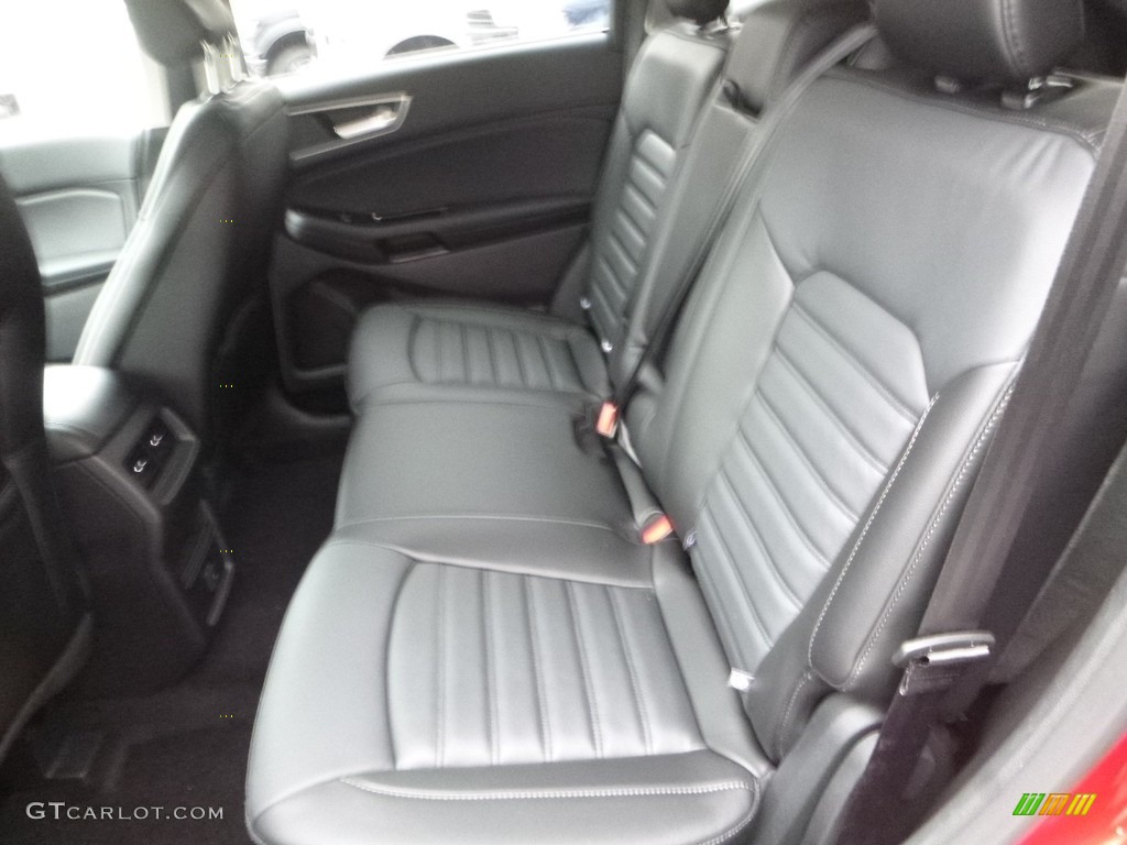 2018 Edge SEL AWD - Ruby Red / Ebony photo #8