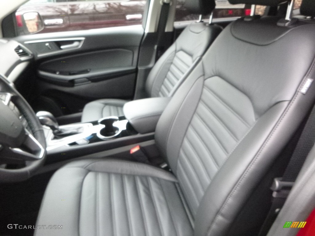 2018 Edge SEL AWD - Ruby Red / Ebony photo #11