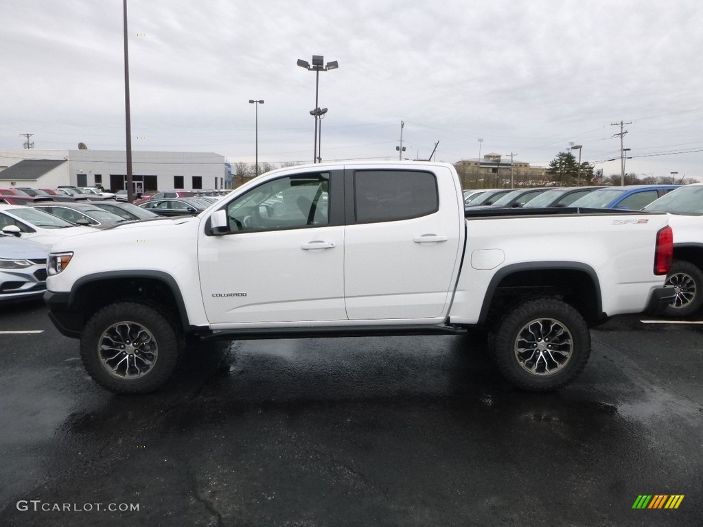 Summit White 2018 Chevrolet Colorado ZR2 Crew Cab 4x4 Exterior Photo #125003875