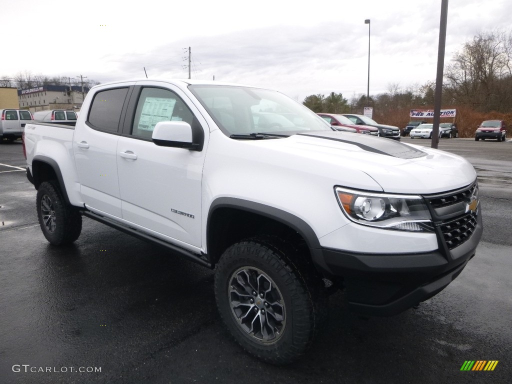 Summit White 2018 Chevrolet Colorado ZR2 Crew Cab 4x4 Exterior Photo #125003980