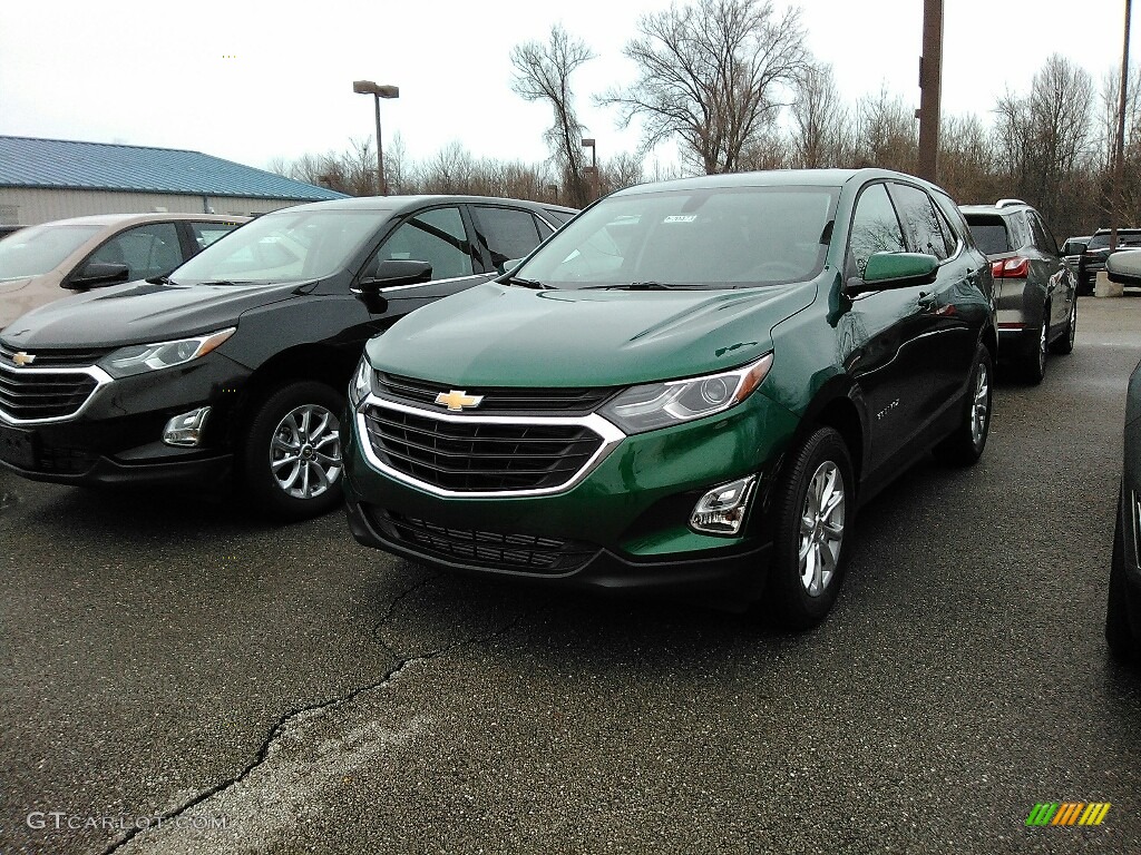 2018 Equinox LT AWD - Ivy Metallic / Jet Black photo #1