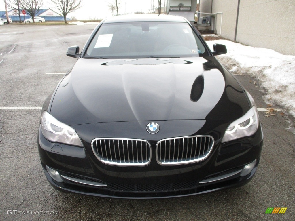 2013 5 Series 528i xDrive Sedan - Jet Black / Cinnamon Brown photo #8