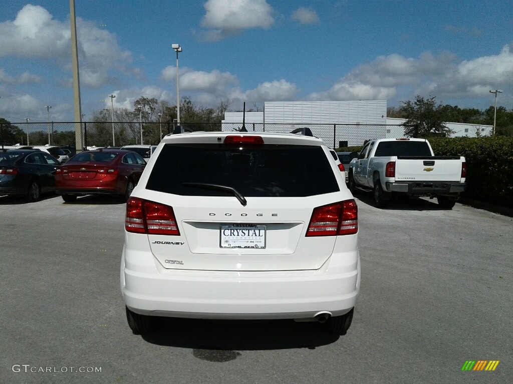 2018 Journey SE - Vice White / Black photo #4