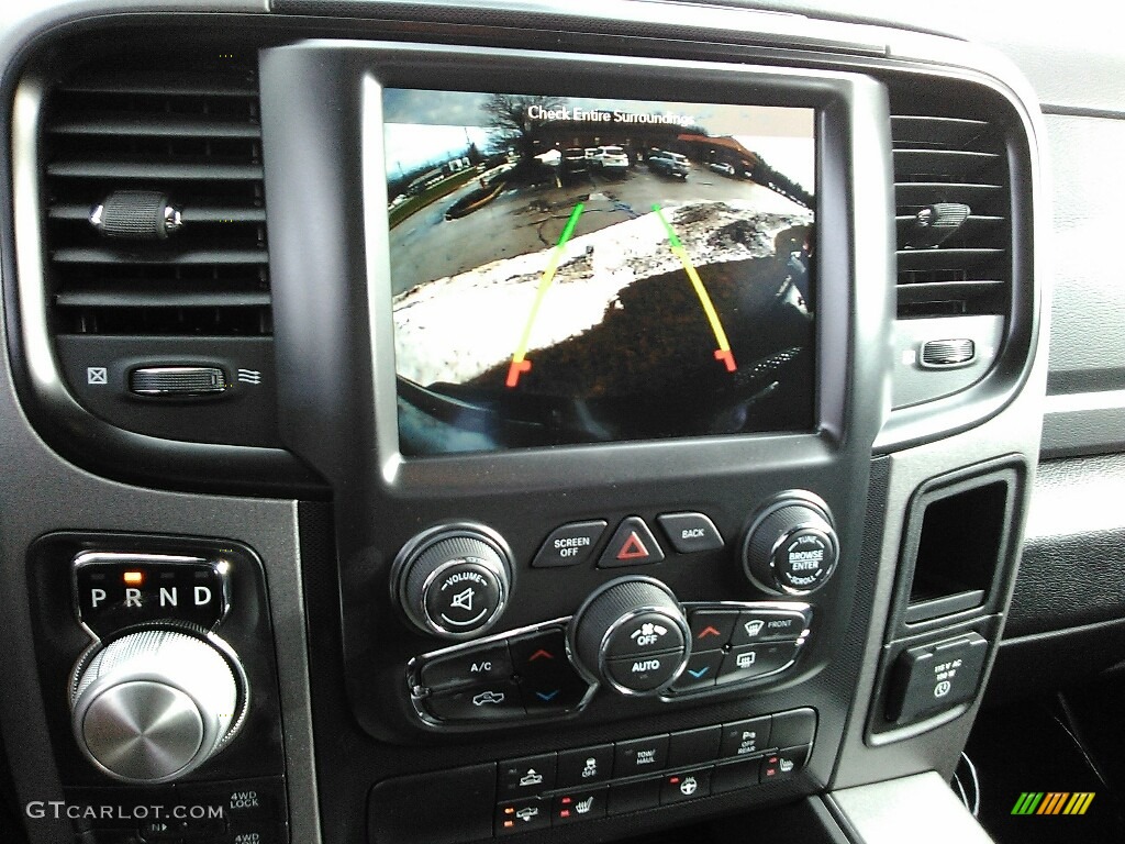 2018 1500 Rebel Crew Cab 4x4 - Brilliant Black Crystal Pearl / Black photo #16
