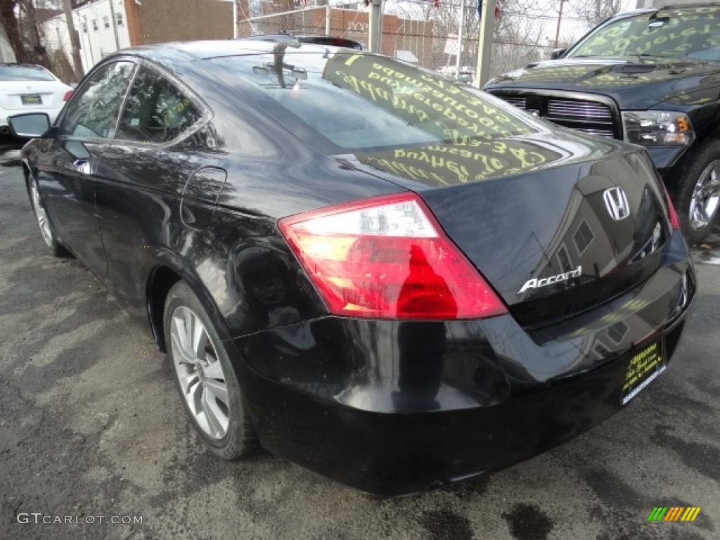 2010 Accord EX-L Coupe - Belize Blue Pearl / Black photo #3