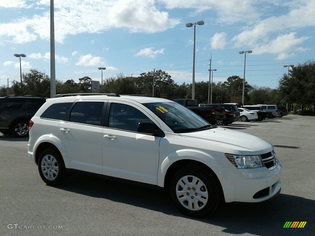 2018 Journey SE - Vice White / Black photo #8