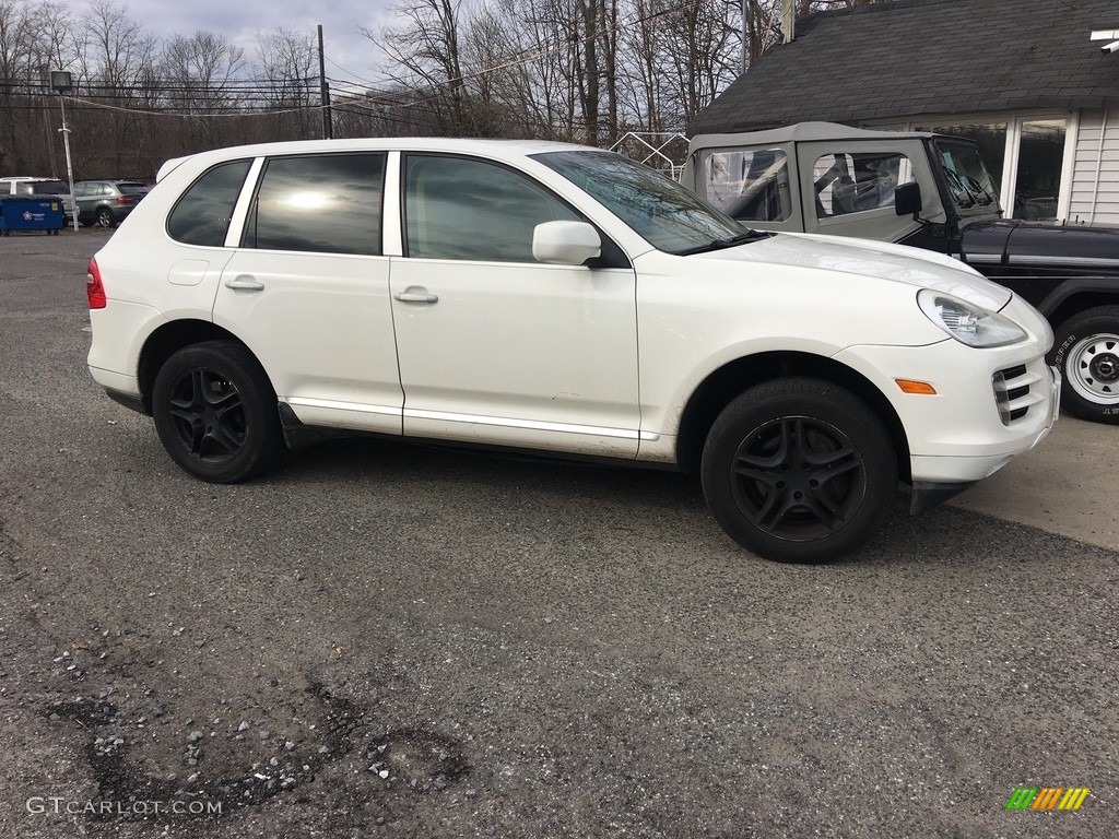 2008 Cayenne Tiptronic - Sand White / Havanna/Sand Beige photo #2